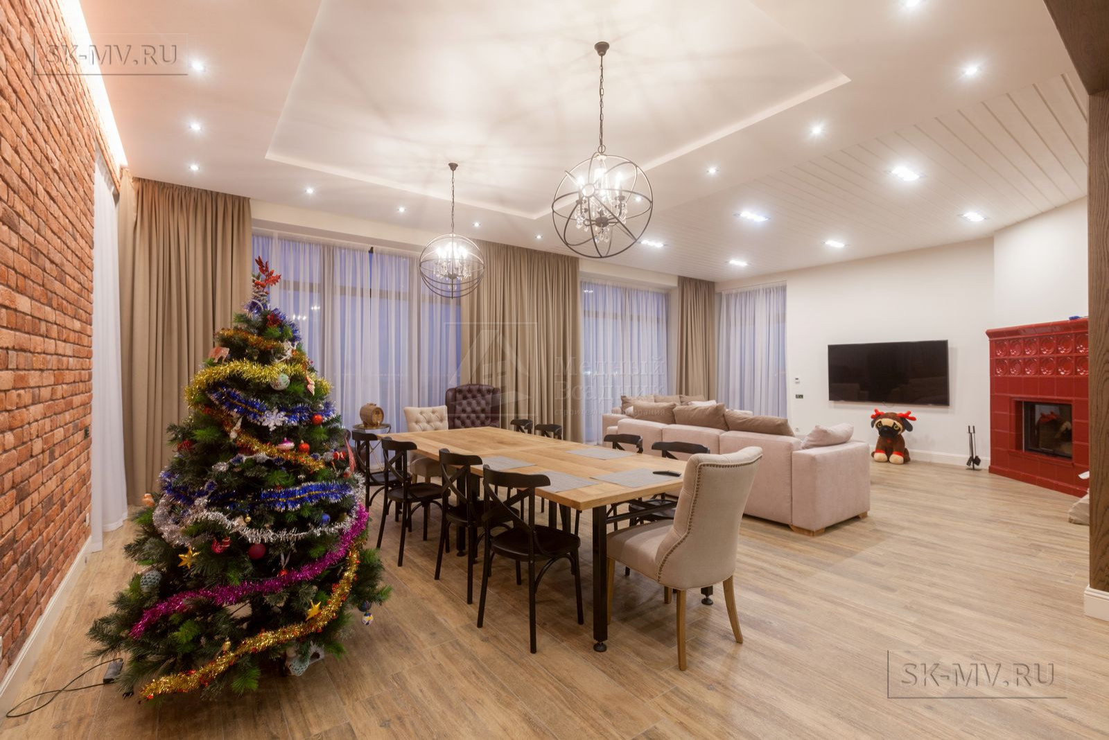 Проект "Дом на склоне" | 769 кв.м | sk-mv.ru