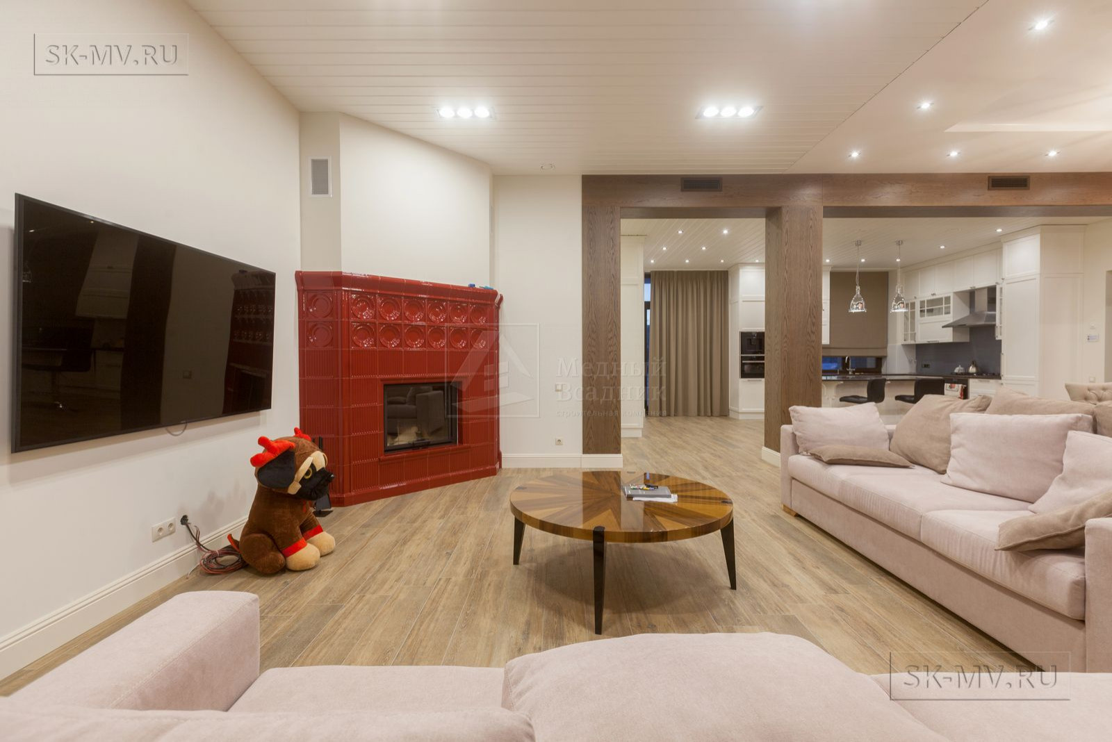 Проект "Дом на склоне" | 769 кв.м | sk-mv.ru