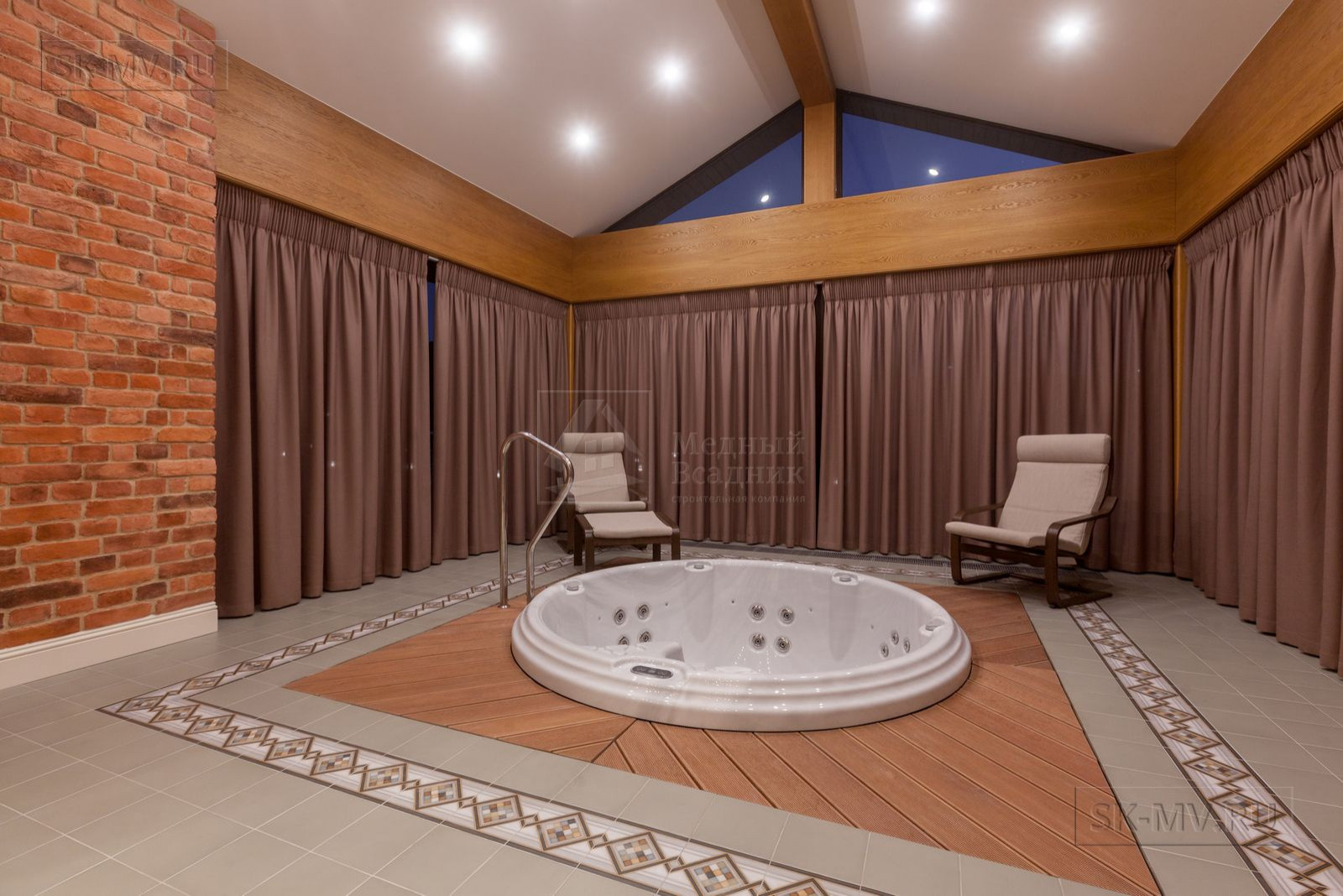 Проект "Дом на склоне" | 769 кв.м | sk-mv.ru