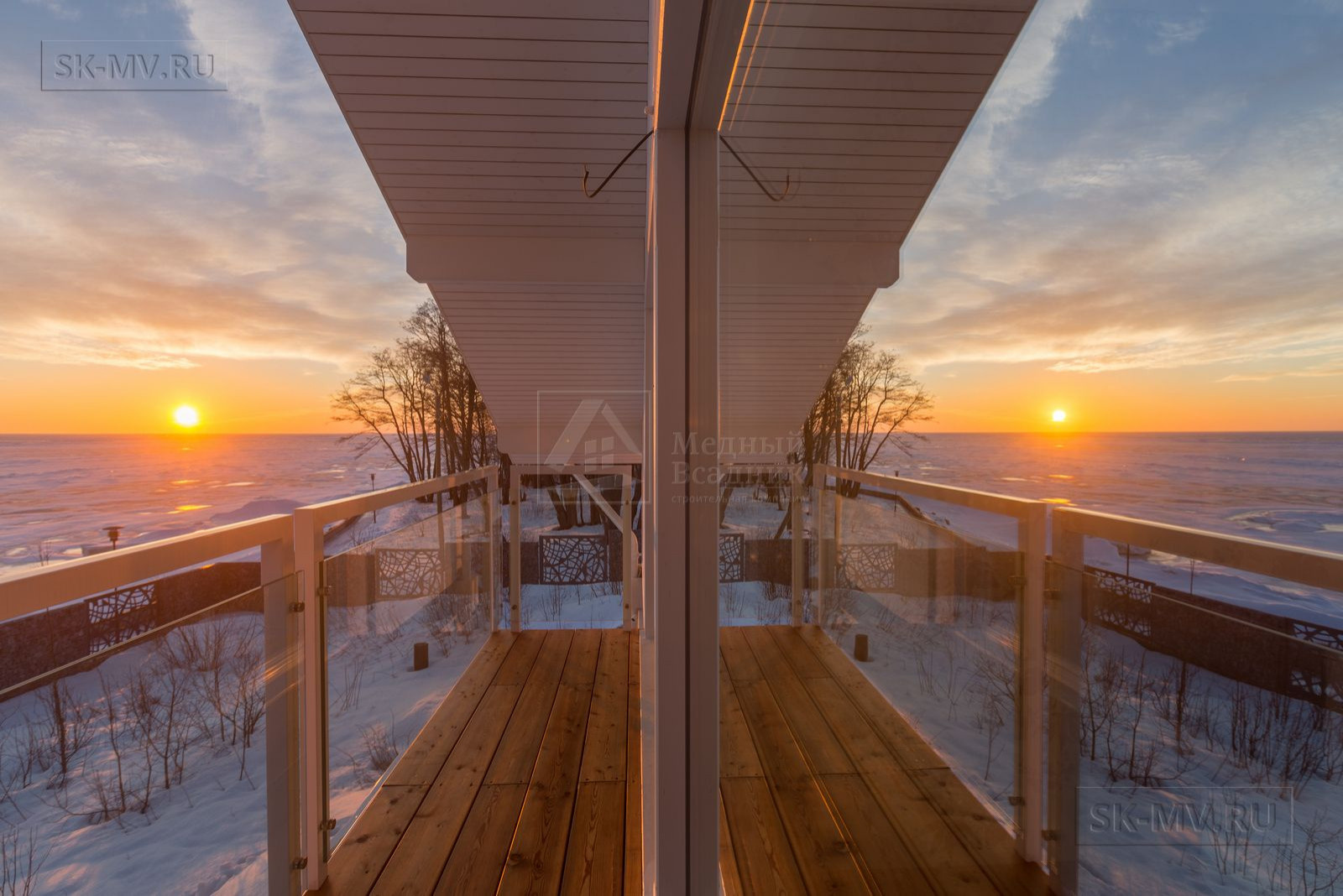 Проект загородного дома "Фахверк" | 406 кв.м | sk-mv.ru