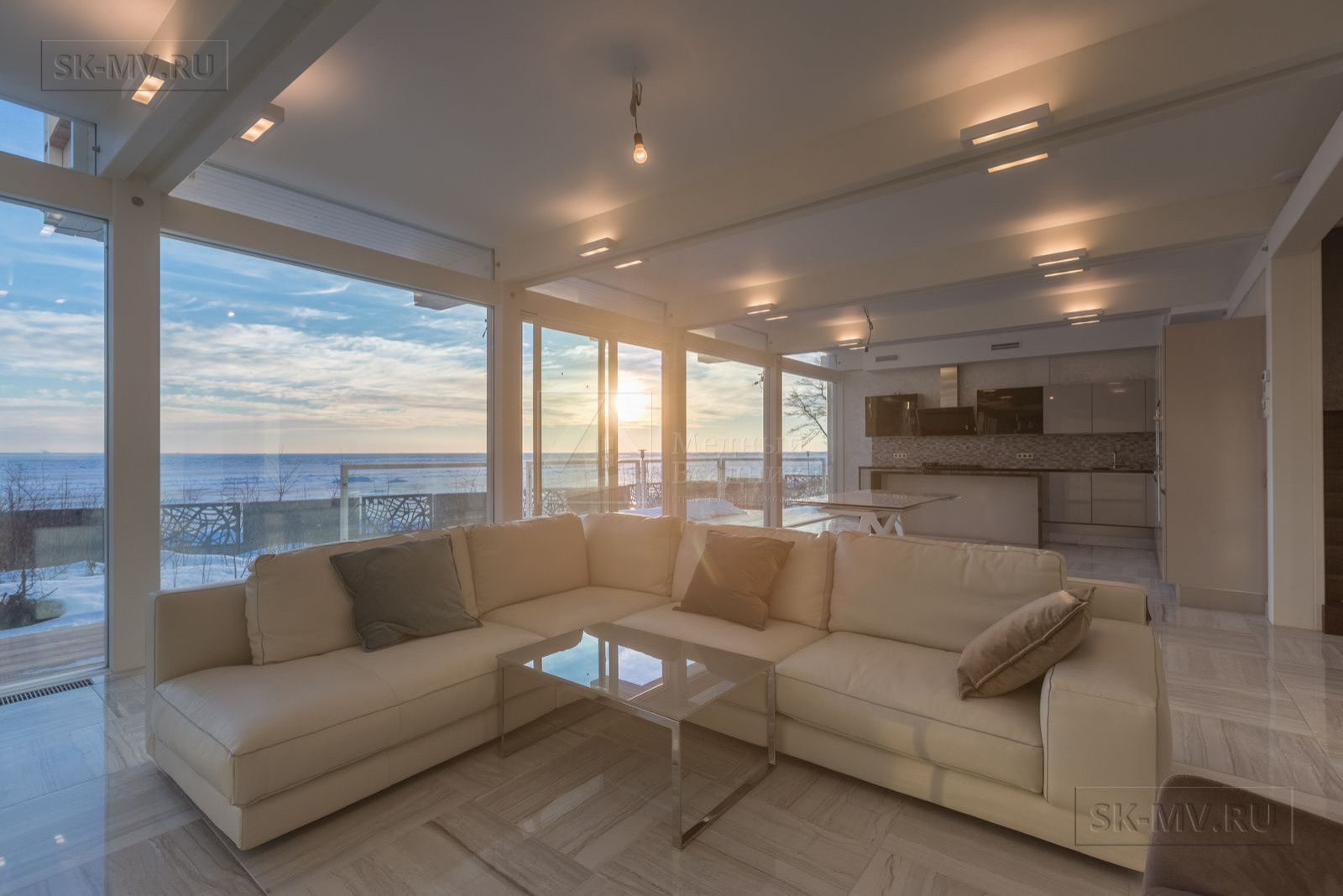 Проект загородного дома "Фахверк" | 406 кв.м | sk-mv.ru