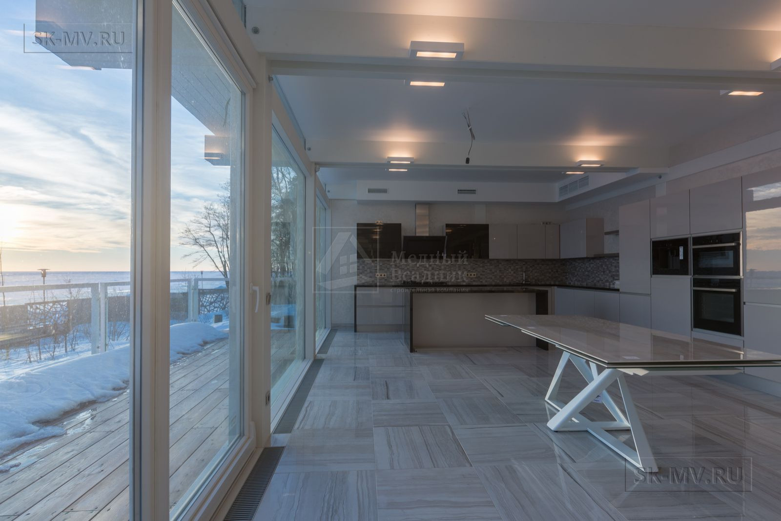 Проект загородного дома "Фахверк" | 406 кв.м | sk-mv.ru