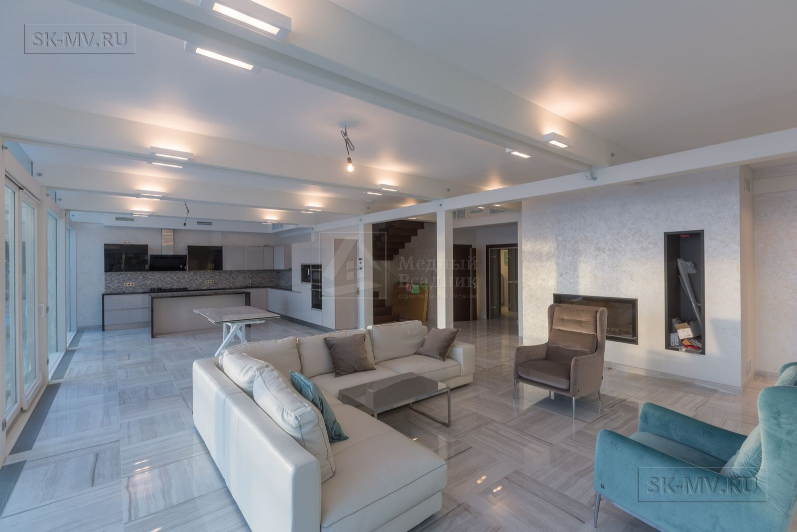 Проект загородного дома "Фахверк" | 406 кв.м | sk-mv.ru