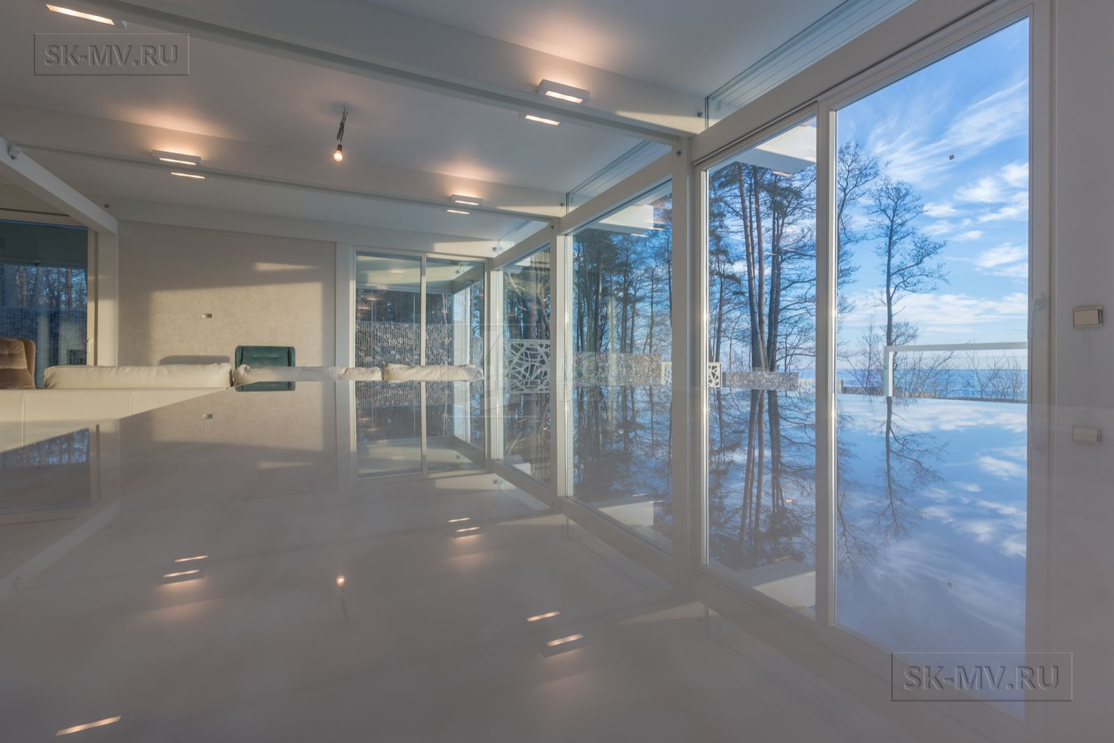 Проект загородного дома "Фахверк" | 406 кв.м | sk-mv.ru