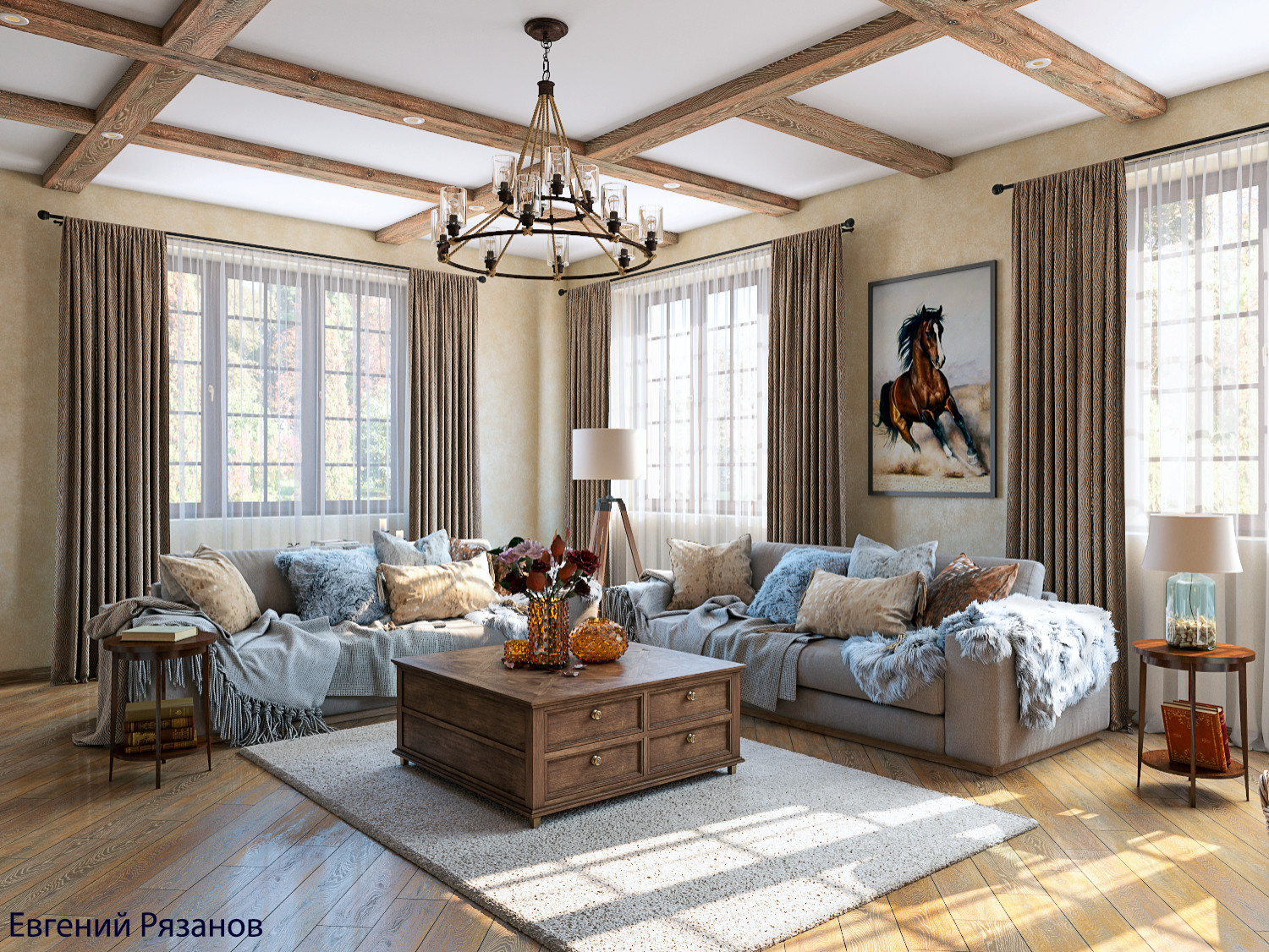 Обложка проекта: Гостиная