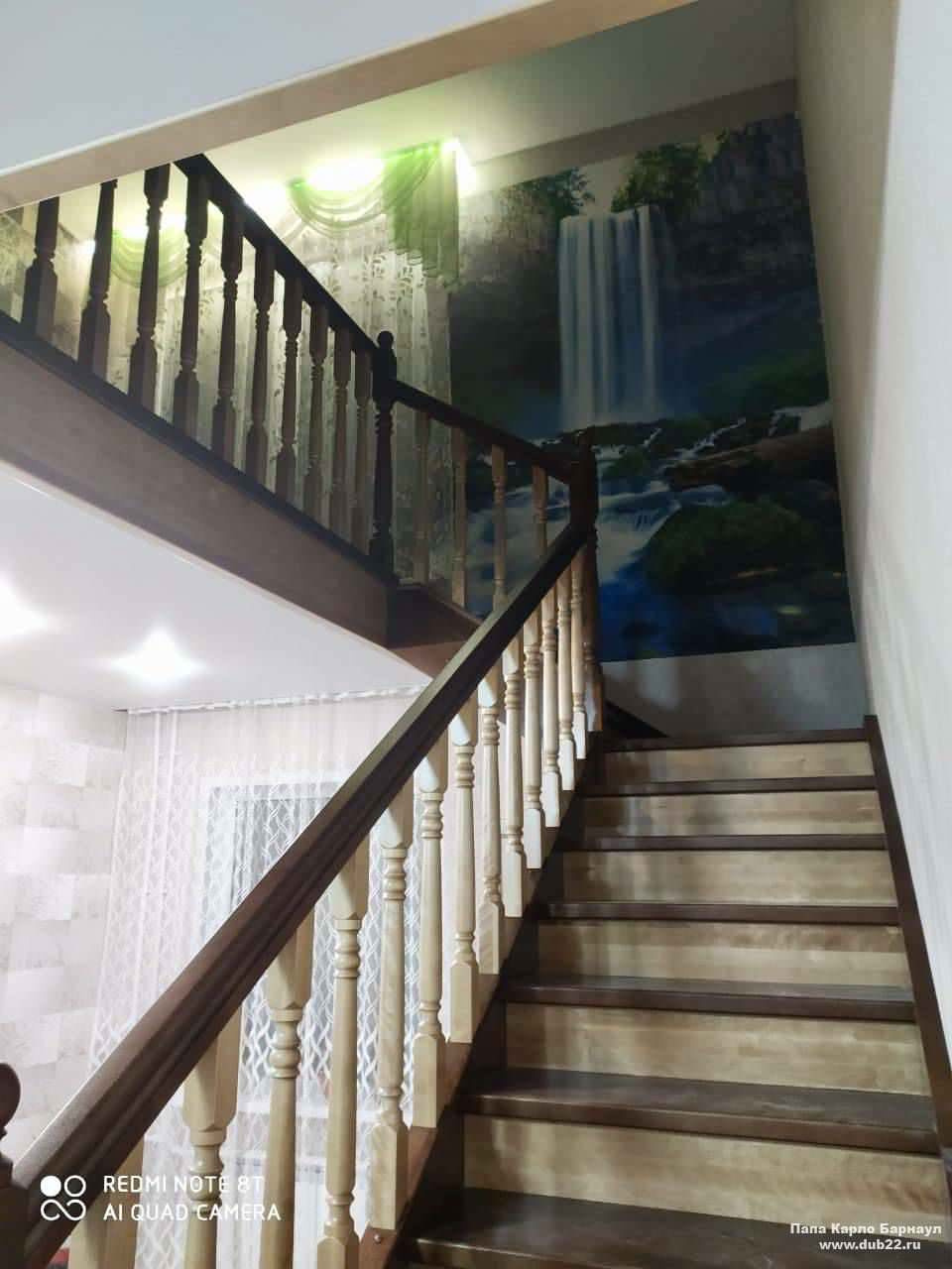 Лестница с кладовкой в с. Поспелиха