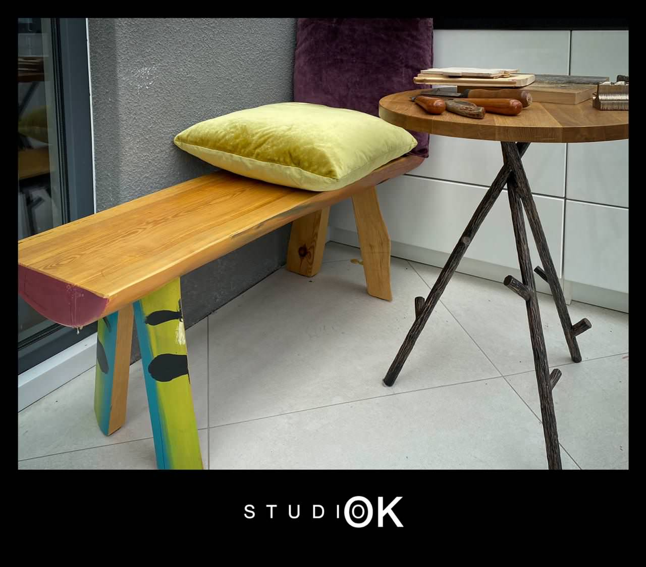 Съемка контента для дизайн студии STUDIO OK