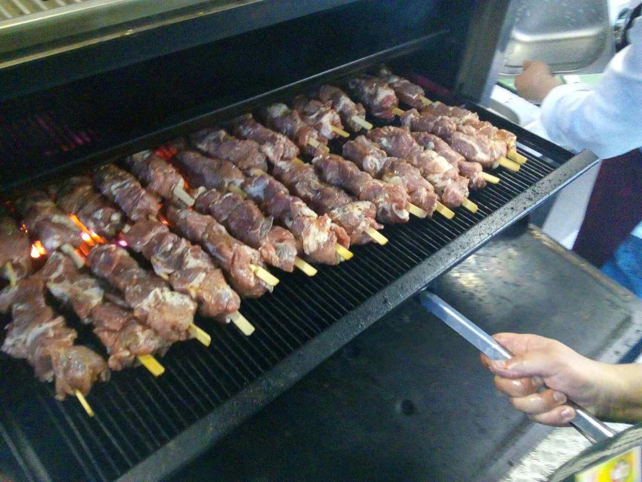 VESTA charcoal closed grill