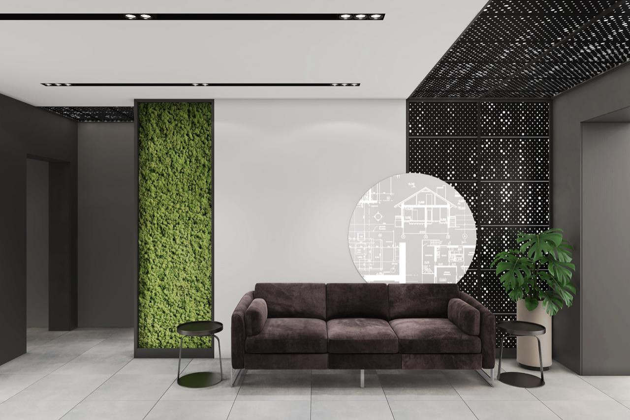 Дизайн проект офиса UNECOM