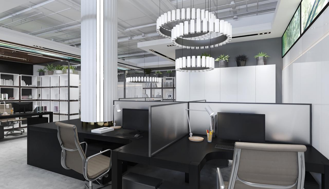 Дизайн проект офиса UNECOM
