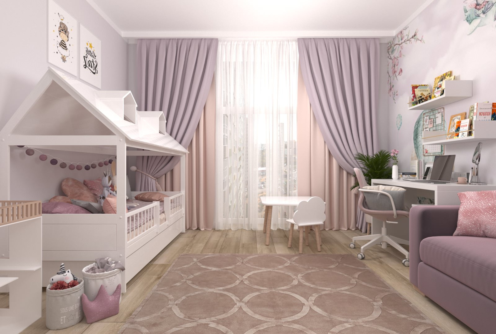 Проект квартиры 75 кв.м г.Тюмень