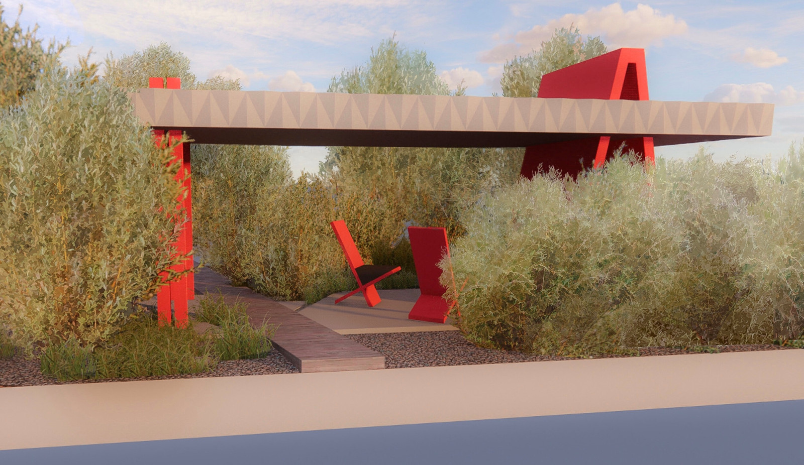 Садовый павильон