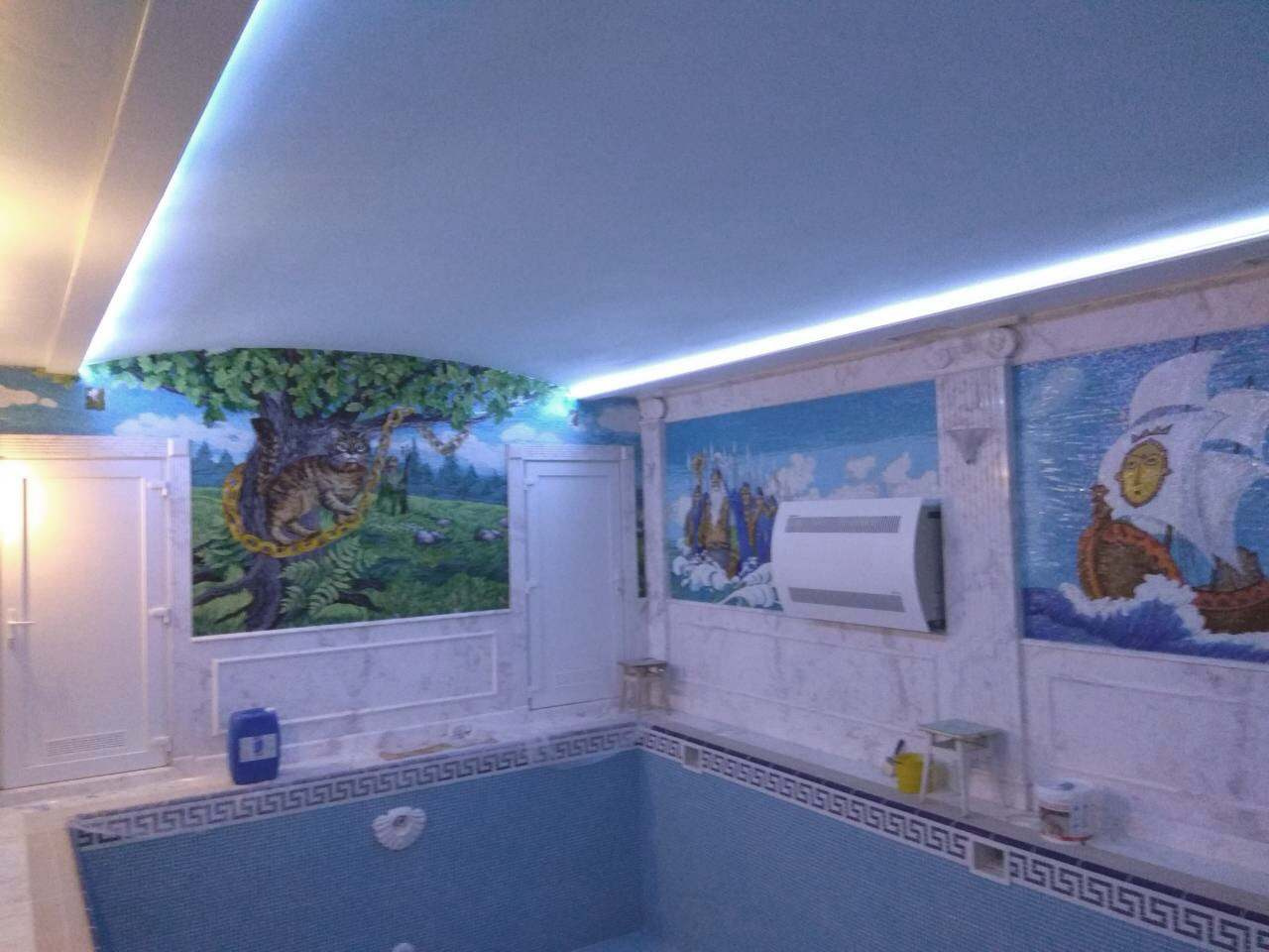 Бассейн по сказкам А.С. Пушкина.