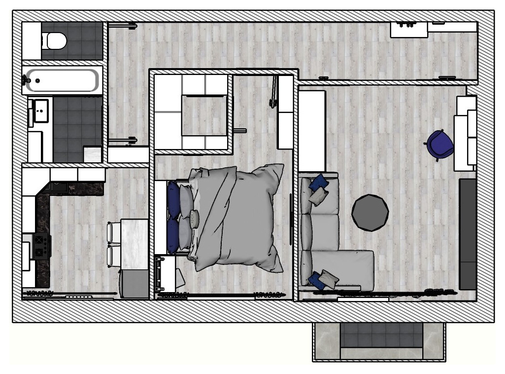 Планировочное решение