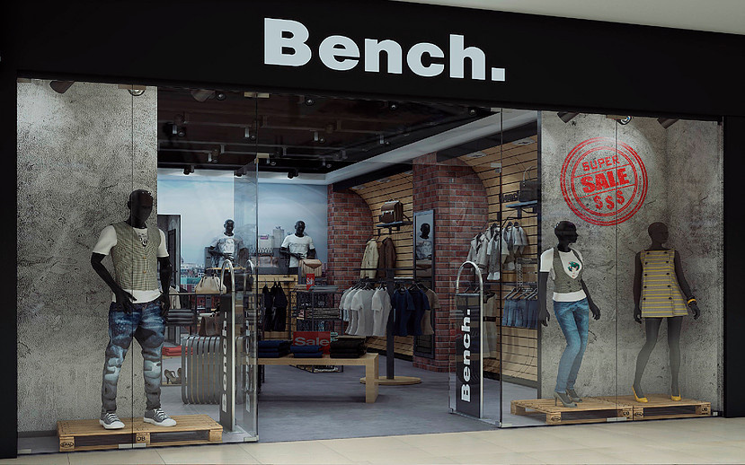 Освещение магазина "Bensh."