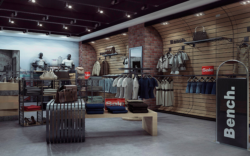 Обложка проекта: Освещение магазина "Bensh."