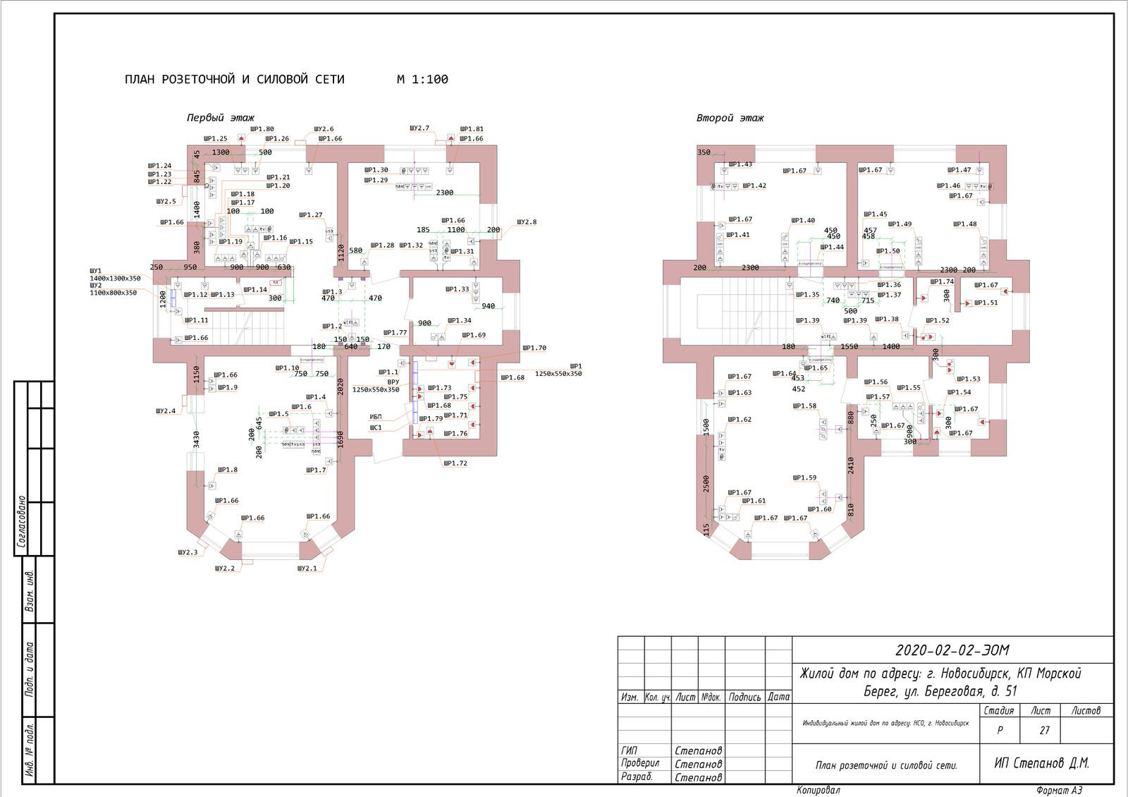 Проект электроснабжения в частном доме