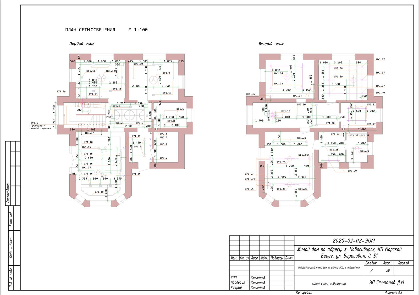 Обложка проекта: Проект электроснабжения в частном доме