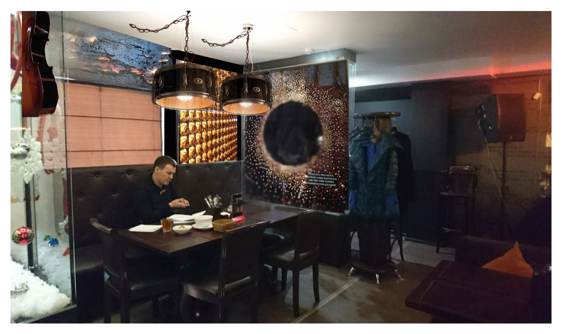 Декорирование Кафе Вечера.