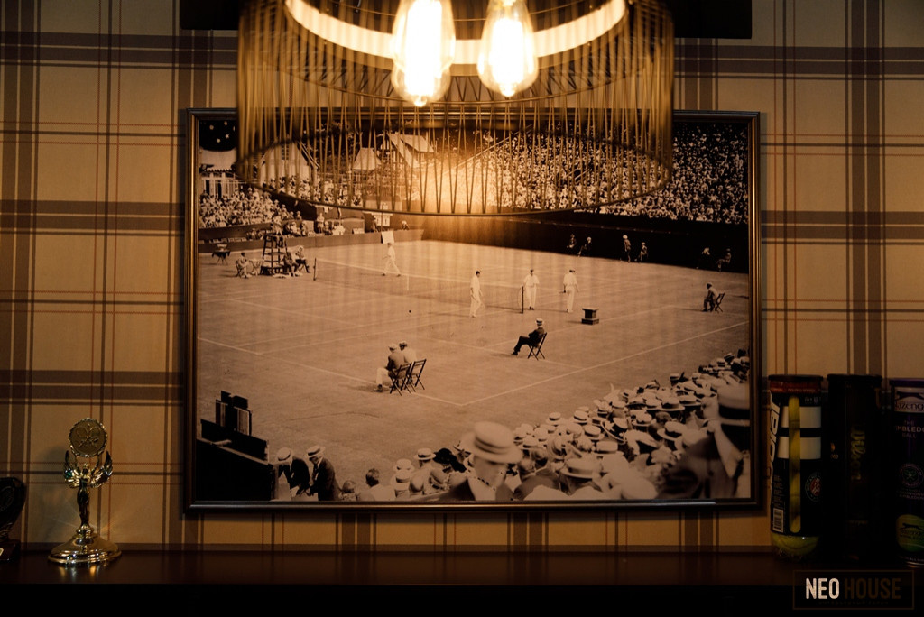 Раздевалка в теннсном клубе