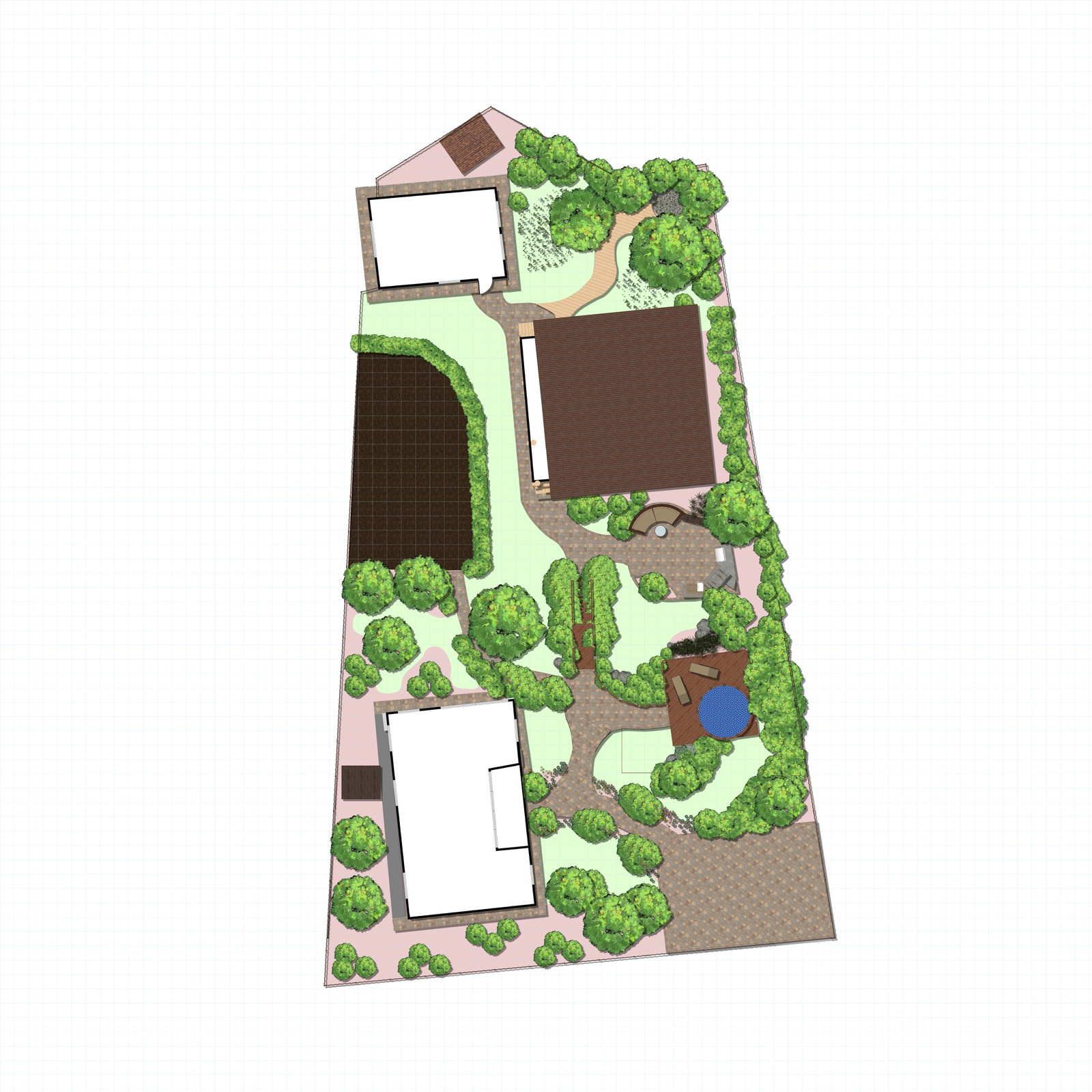 Ландшафтный дизайн от компании Каменный Мост