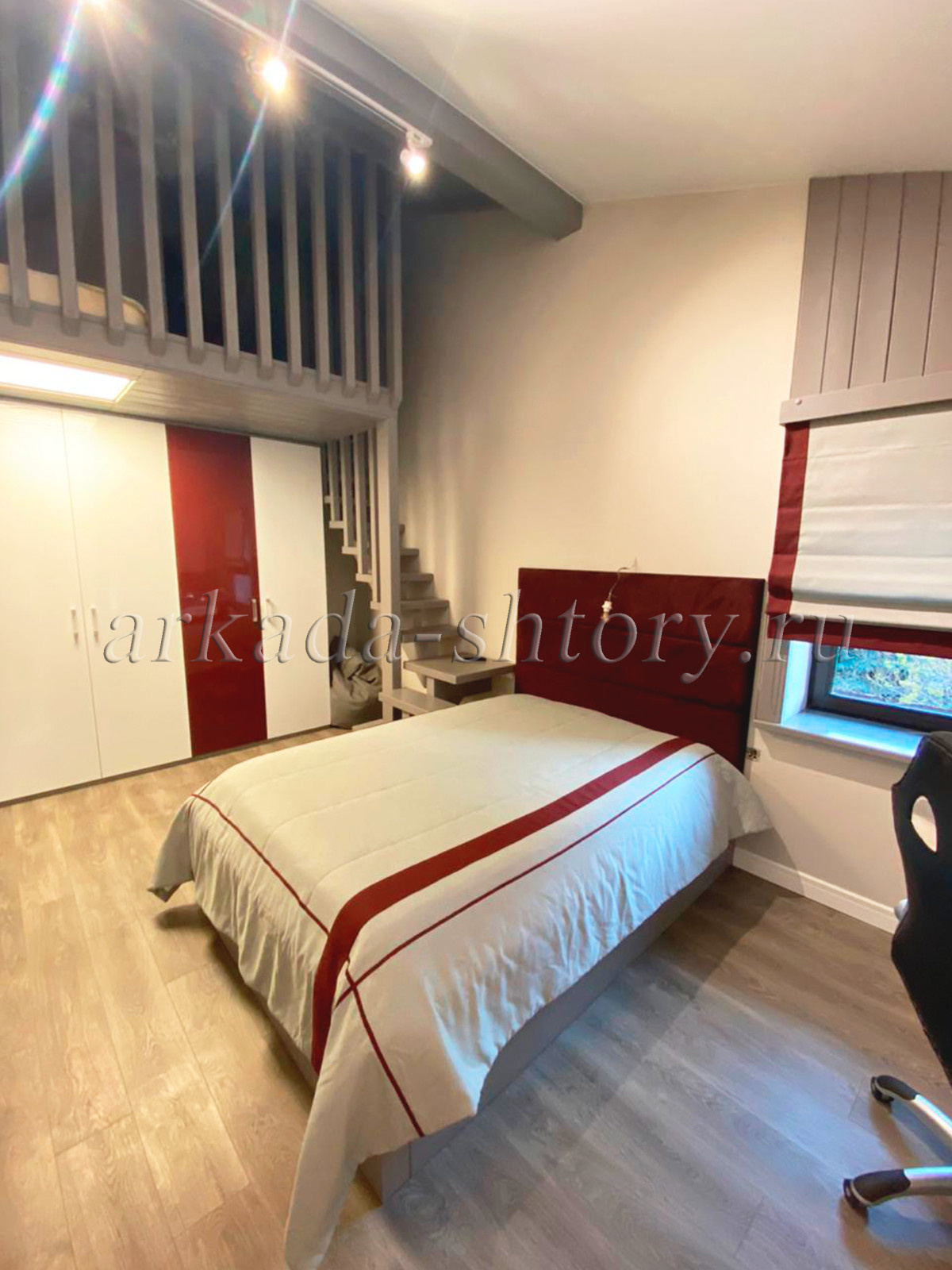 Шторы в загородном доме