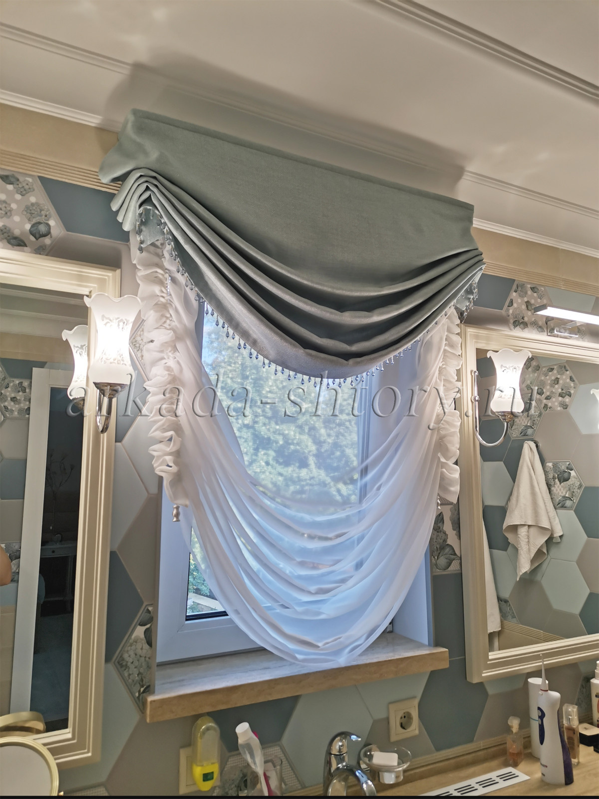 Шторы в загородном доме