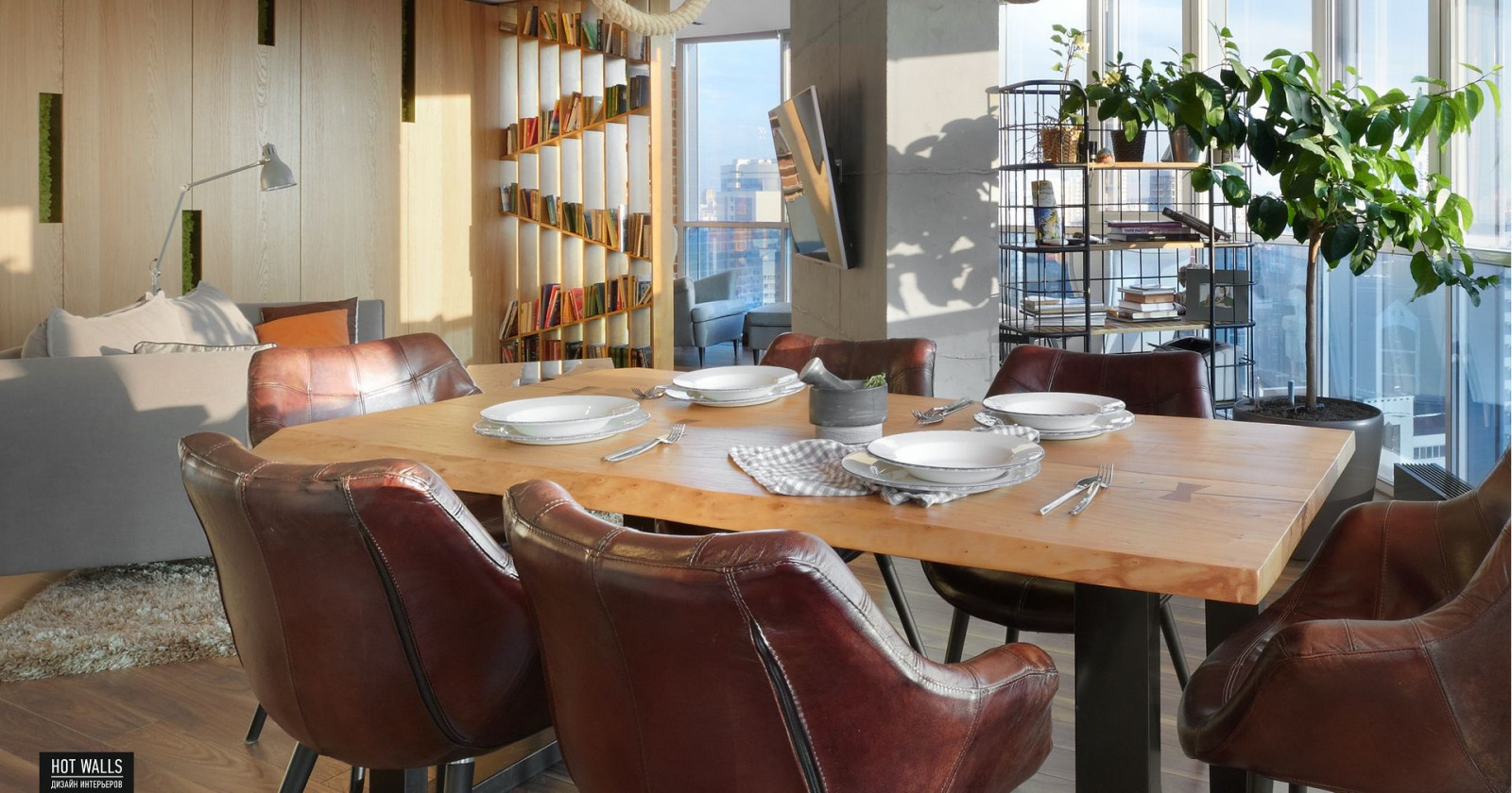 Loft в Аквамарине