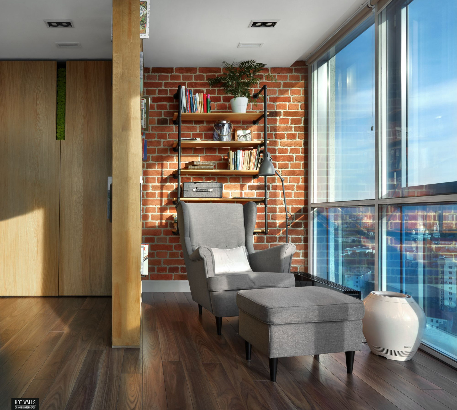 Loft в Аквамарине