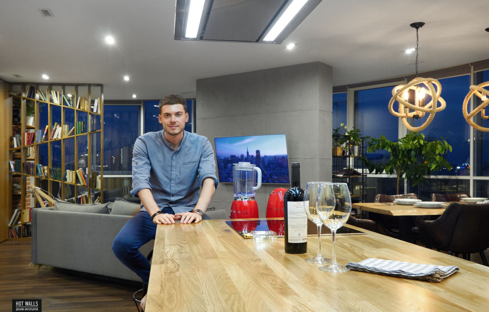 Loft в Аквамарине