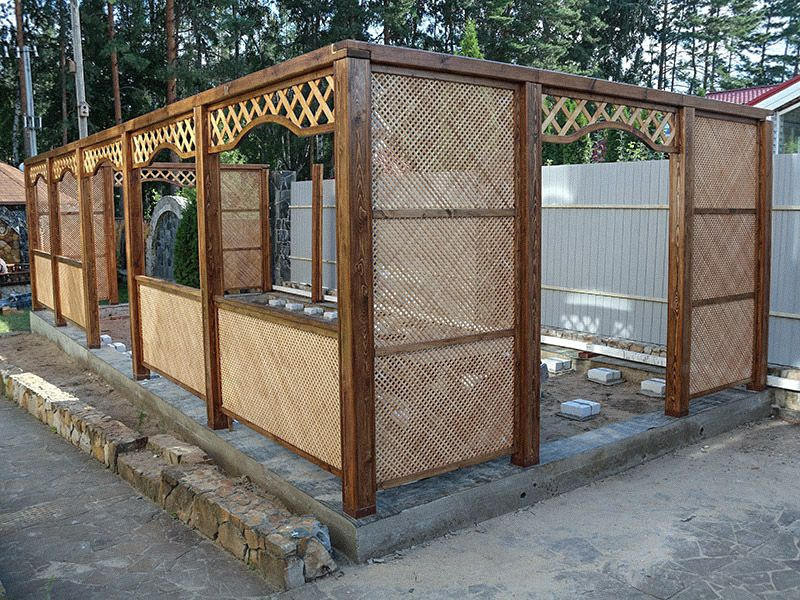 беседки веранды