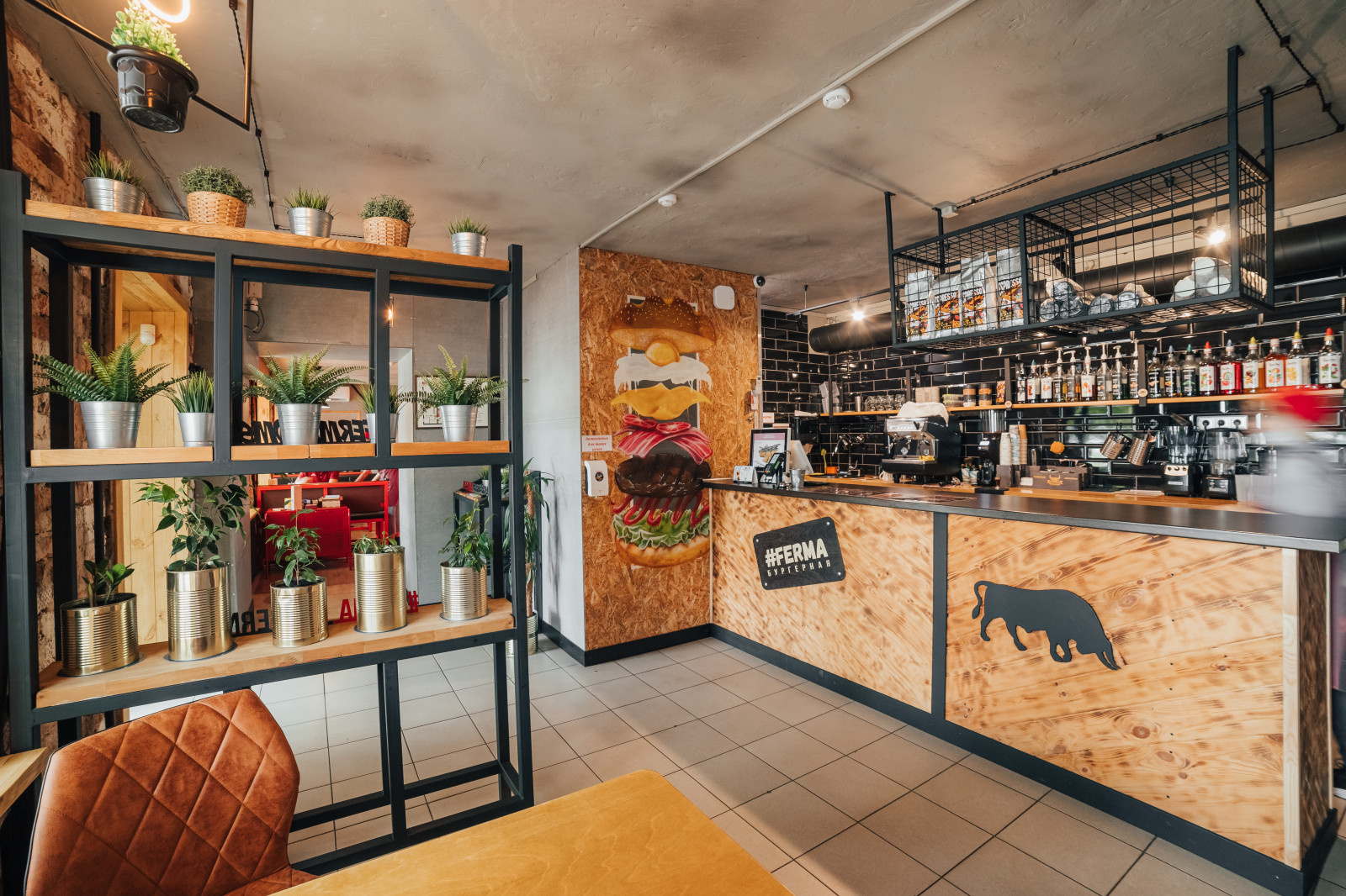 Бургерная "Ferma" в г. Томске