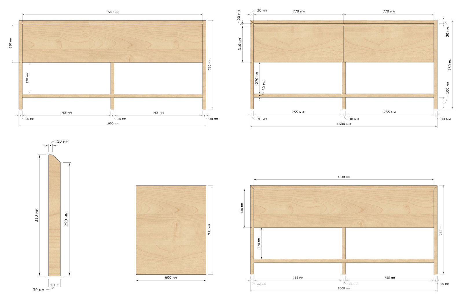 Разработка предметов мебели, декора из инновационного МДФ материала.