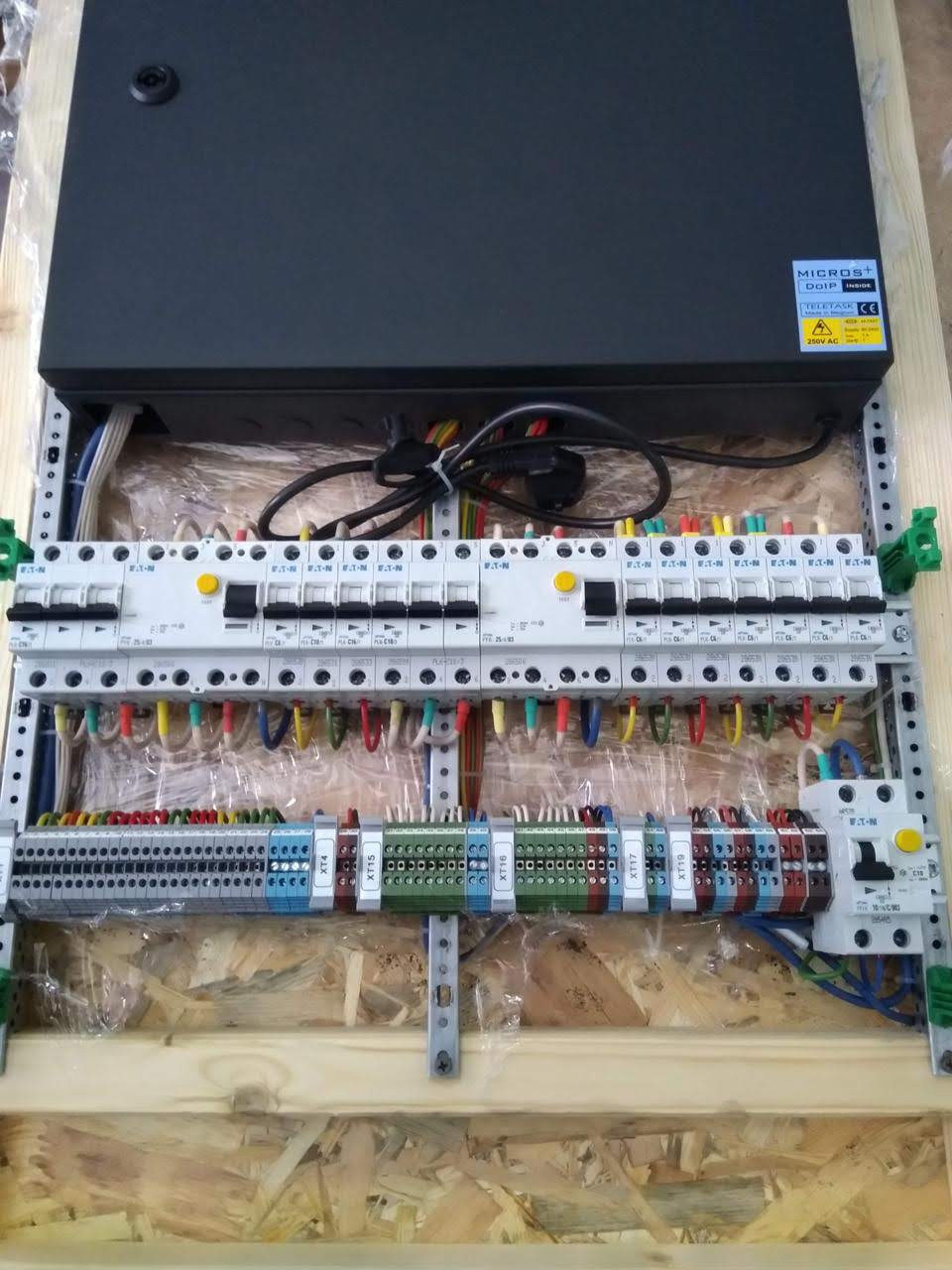 Щиты автоматизации для квартир и домов.