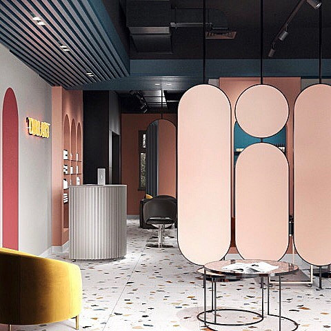 Дизайн-проект бьюти-салона Екатерины Малой и Ирины Бородиной