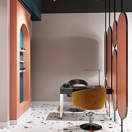 Дизайн-проект бьюти-салона Екатерины Малой и Ирины Бородиной