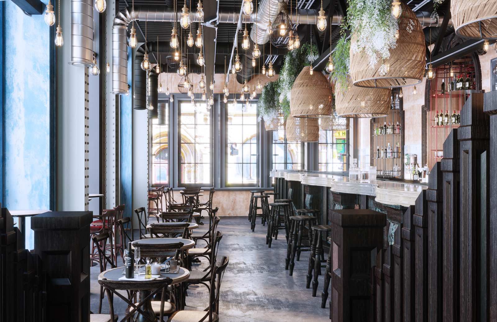 Интерьер ресторана