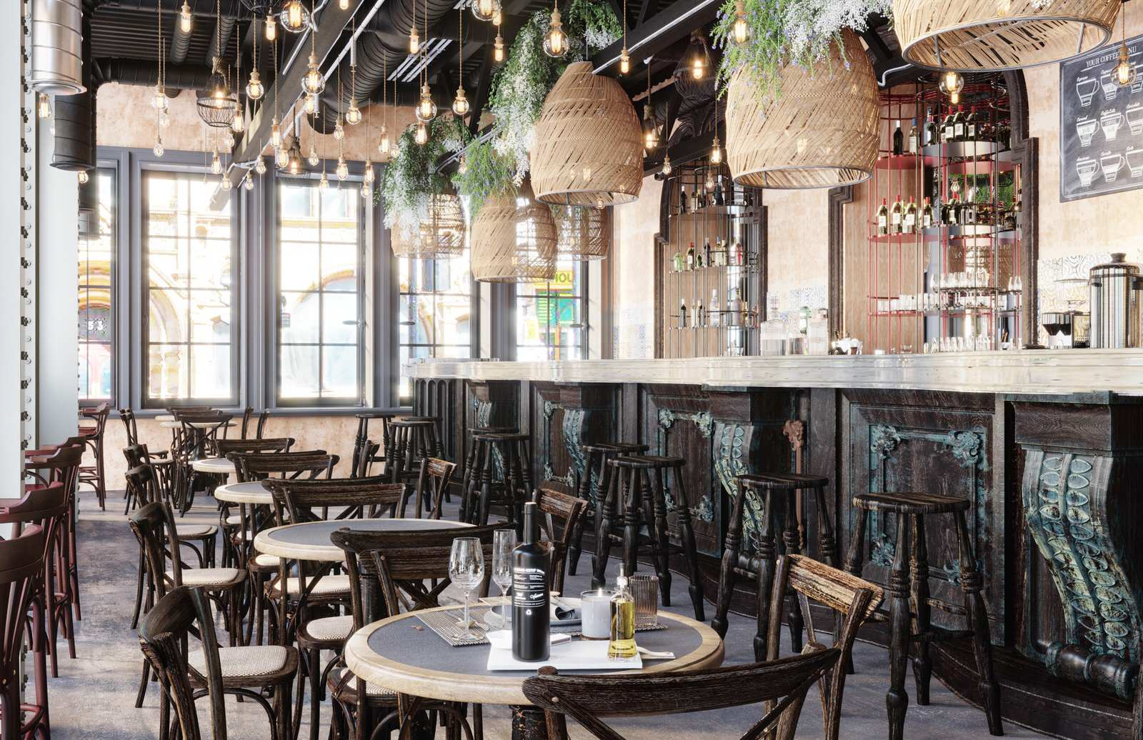 Интерьер ресторана