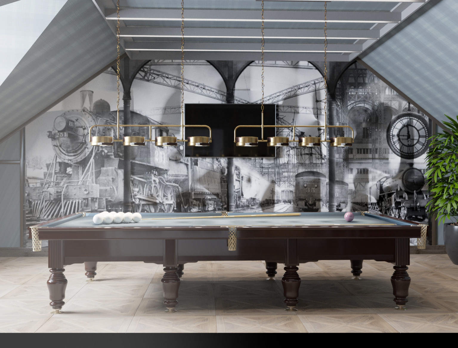 Бильярдная