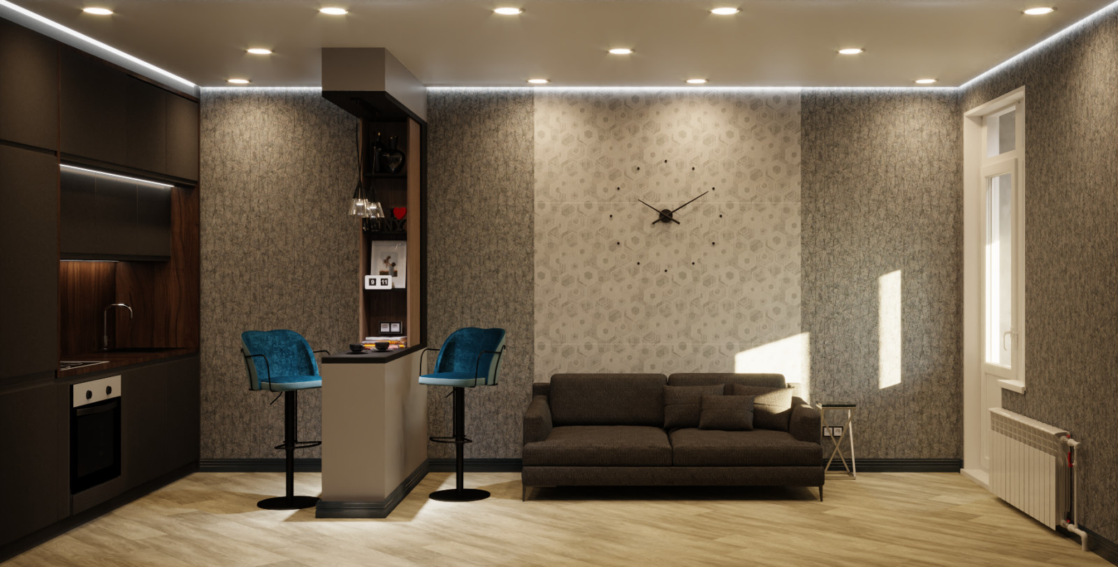 Дизайн проект ЖК «Клюква» г. Сургут