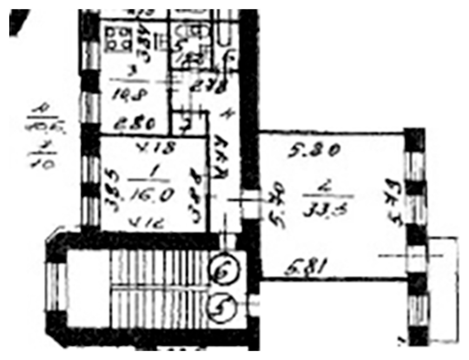 2х-комнатная квартира в аренду в центре Петербурга