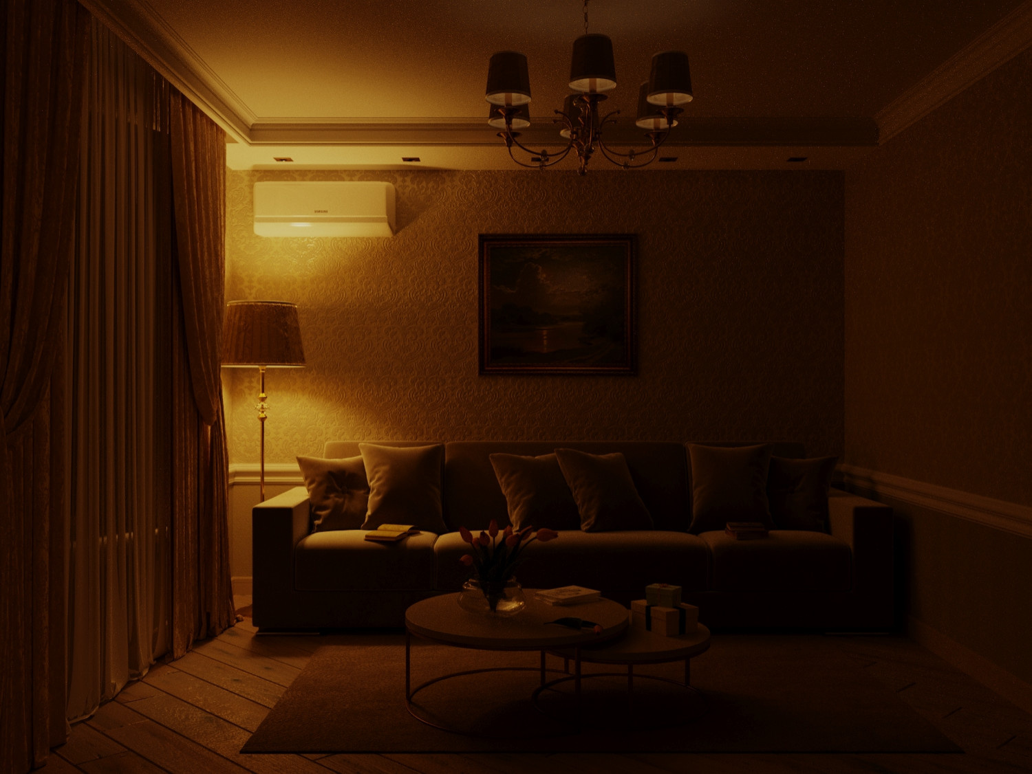 Дизайн интерьера Спальни Гостевой 68