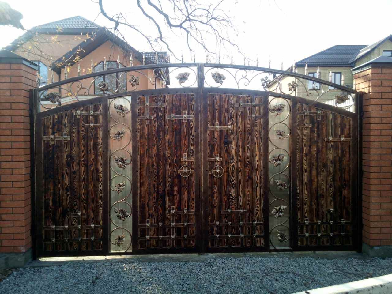 Кованые ворота