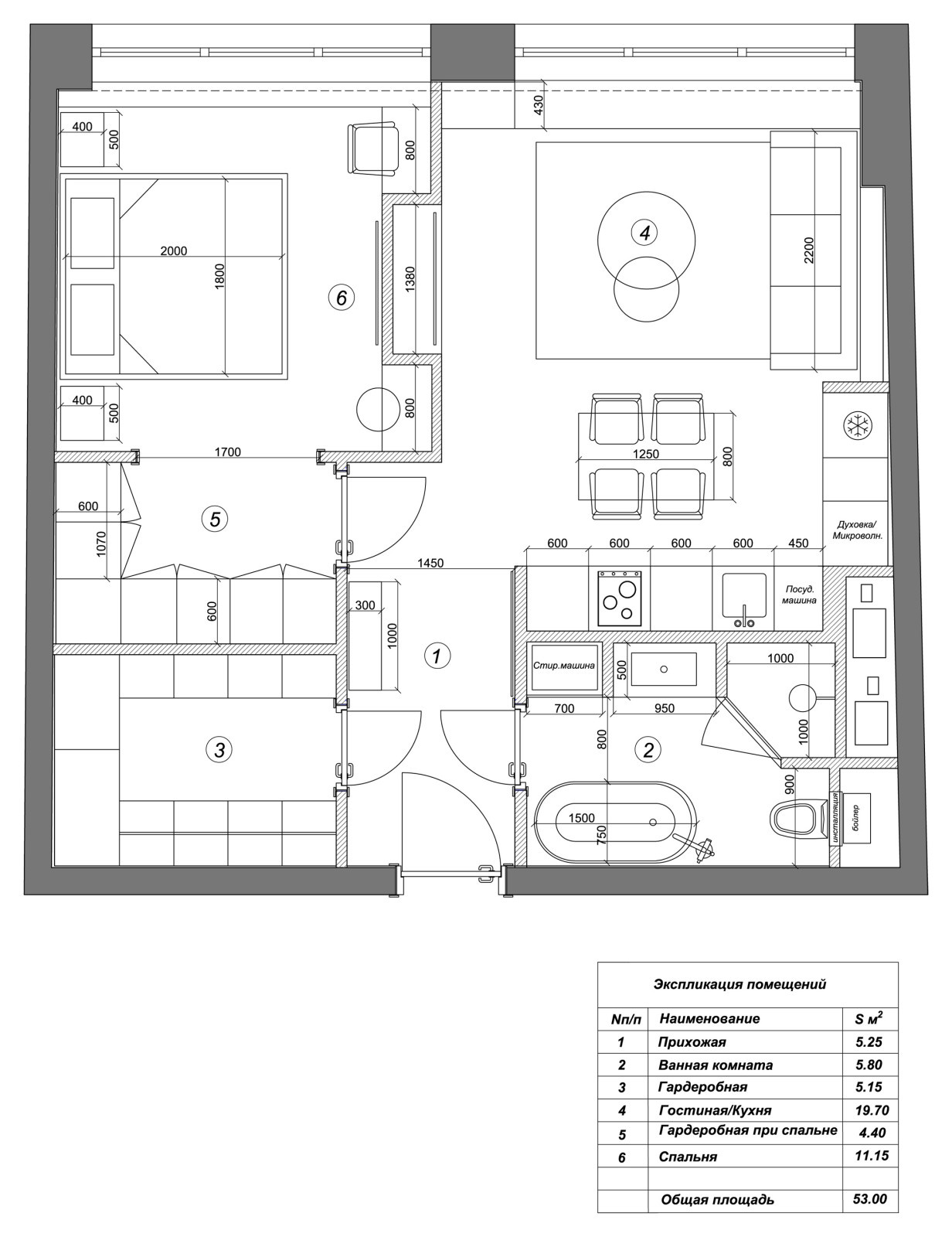 Квартира для сдачи в аренду в ЖК "Лица"