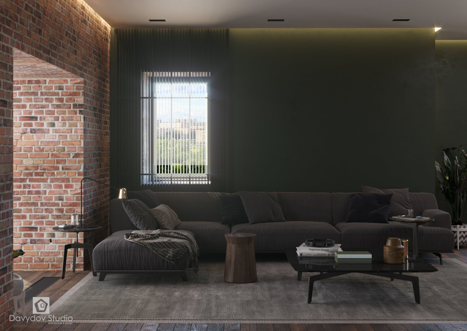 Квартира в стиле лофт