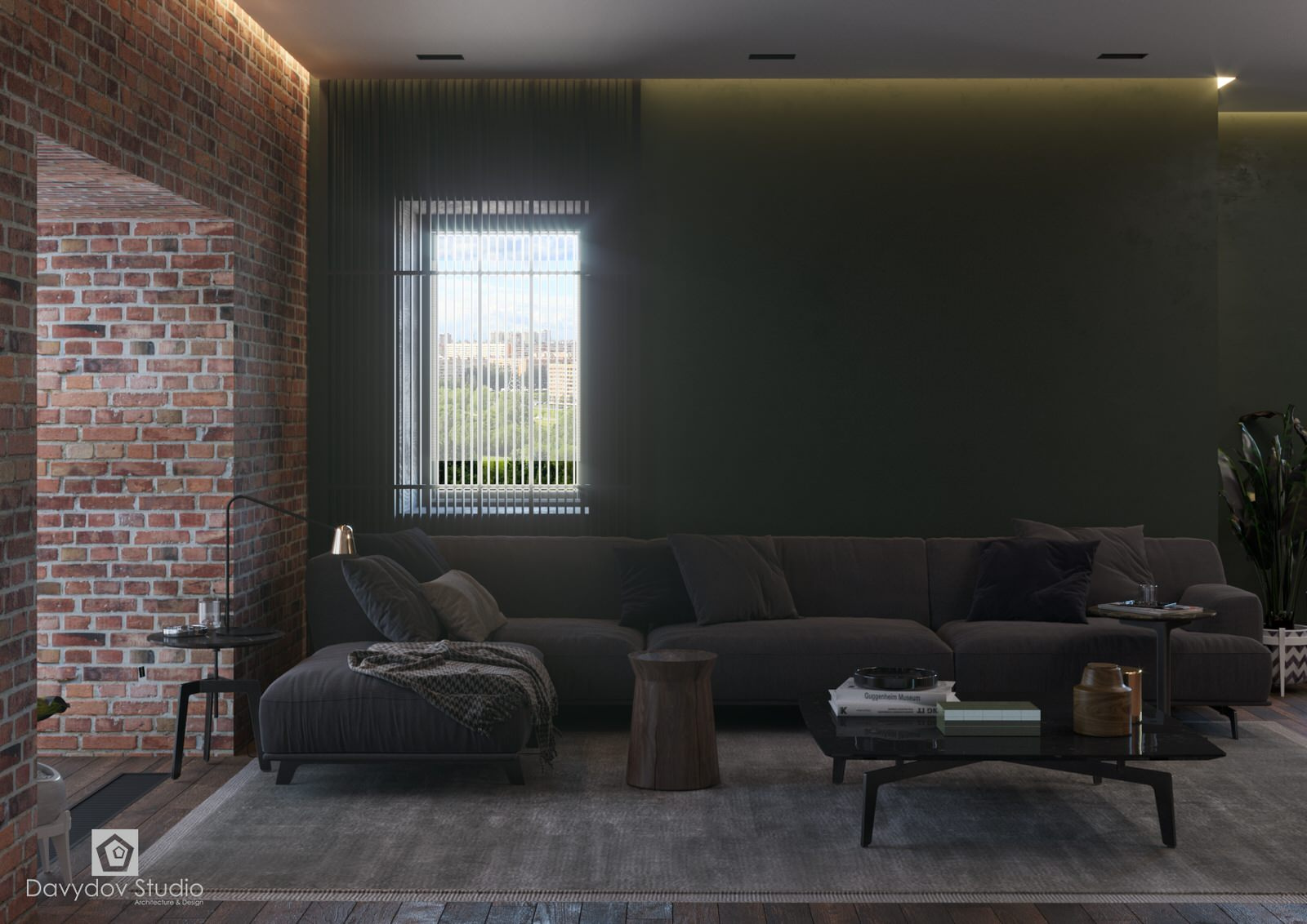 Квартира в стиле лофт