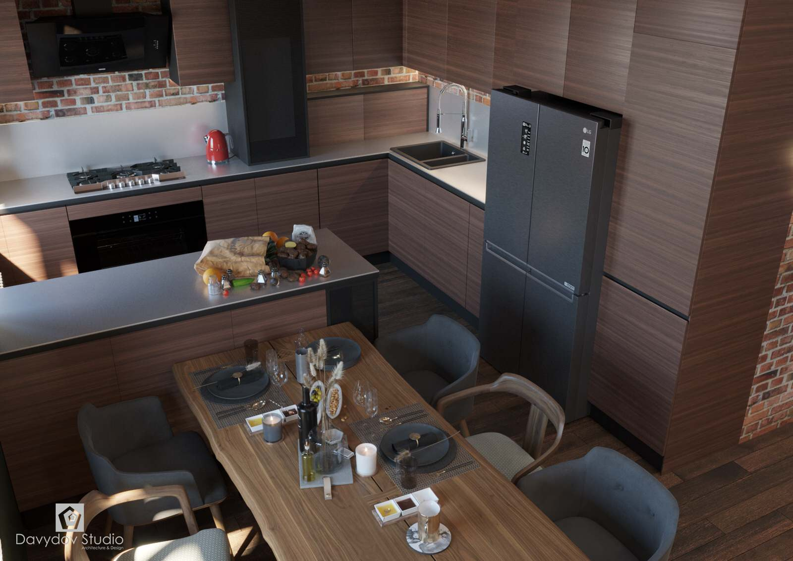 Квартира в стиле лофт