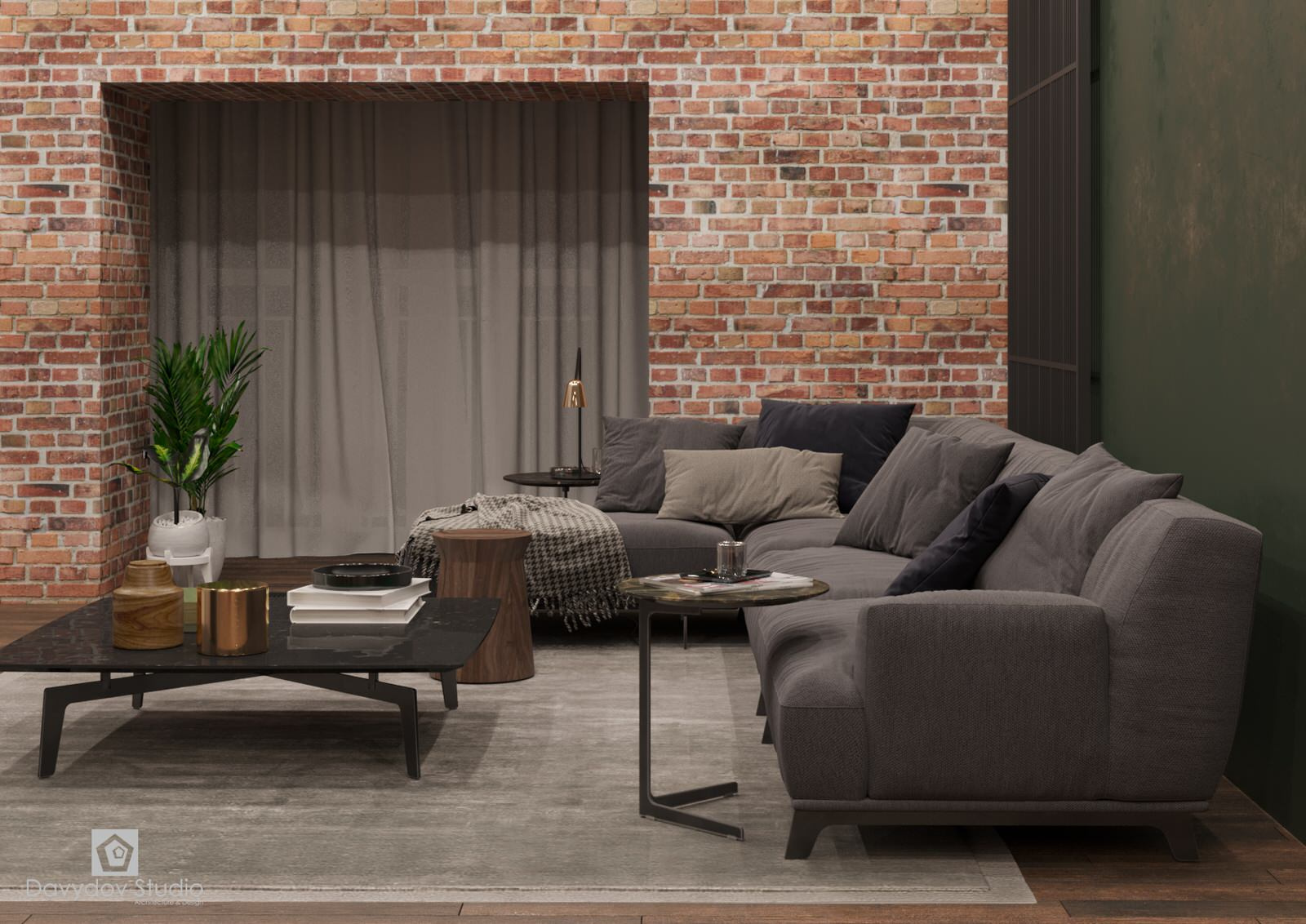 Квартира в стиле лофт