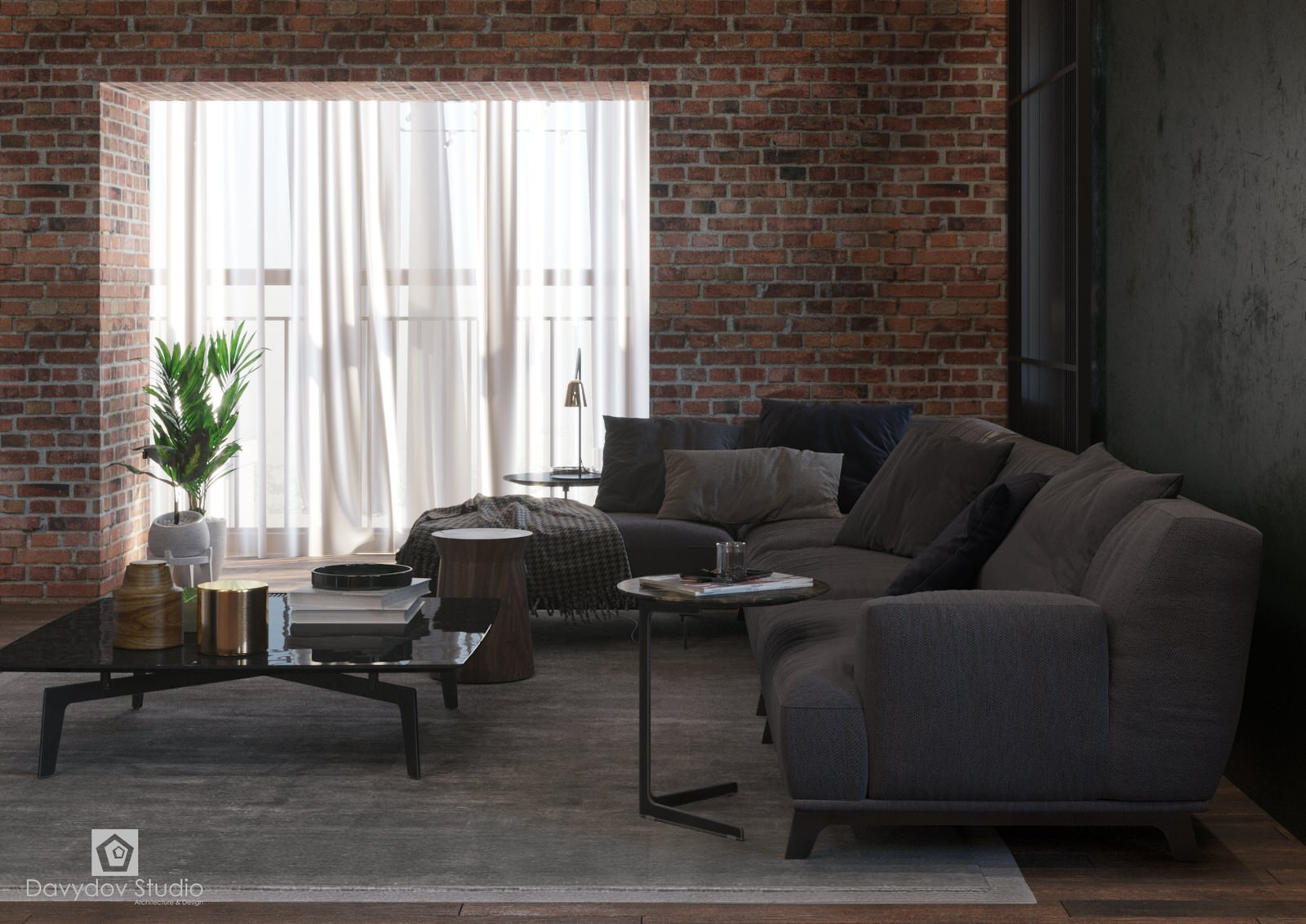 Квартира в стиле лофт