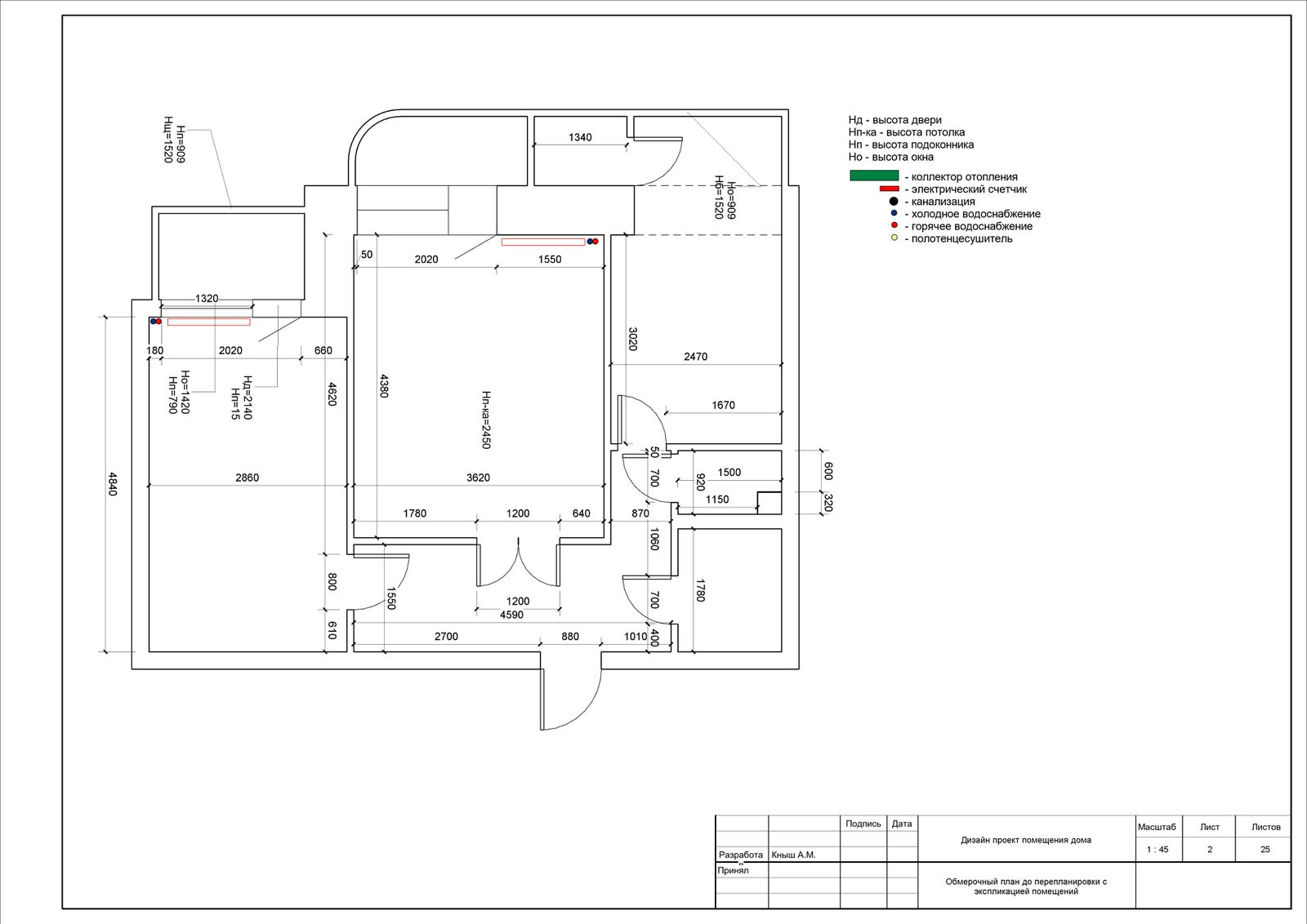Красивый интерьер из убитой хрущёвки